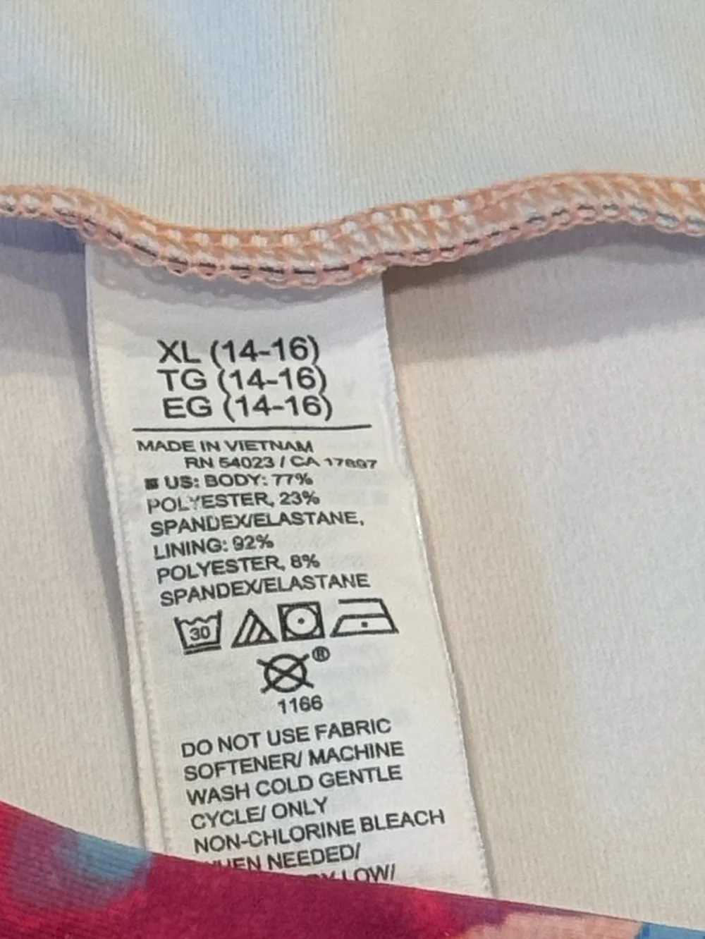 Old Navy Size XL (14-16)PowerSoft Longline Sports Bra for Girls (Product #64719)